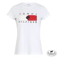 Tommy Hilfiger Equestrian TH Statement T-Shirt - Hvid